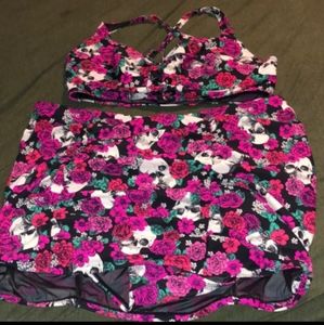 Torrid Plus size 2 piece bathing suit